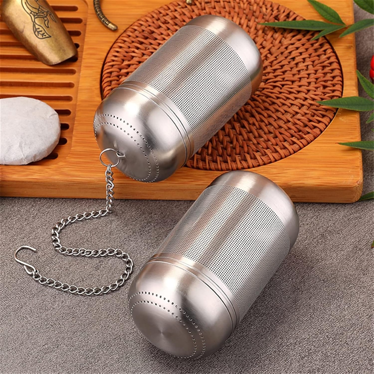 Stainless Steel Tea Strainer Spice Ball Teapot